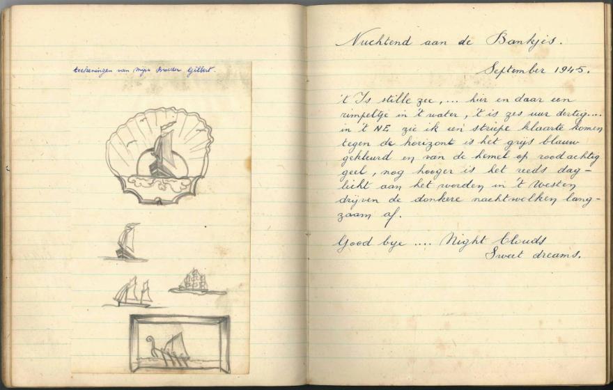 Mijmeringen van Andreas Van Craeynest (september 1945), en tekeningen van zijn broer Gilbert. (Eventueel erbij als historische context: )
