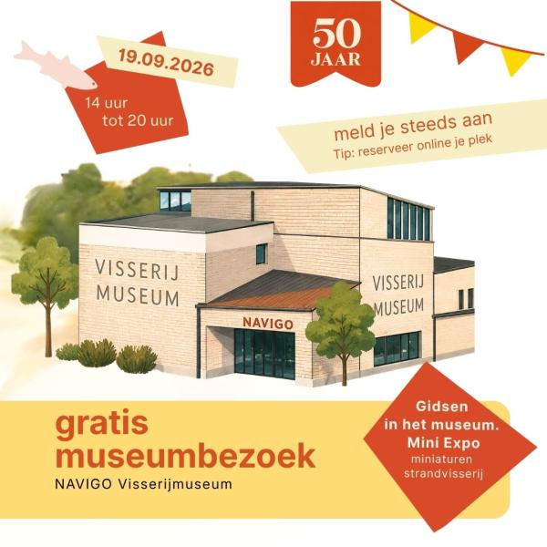 Gratis museumbezoek op 19.09