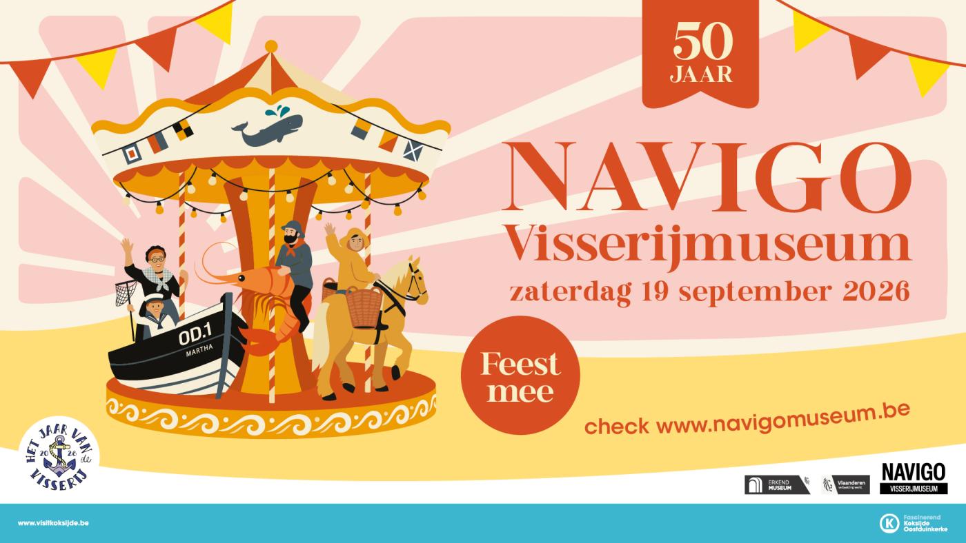 NAVIGO Visserijmuseum blaast 50 kaarsjes uit!